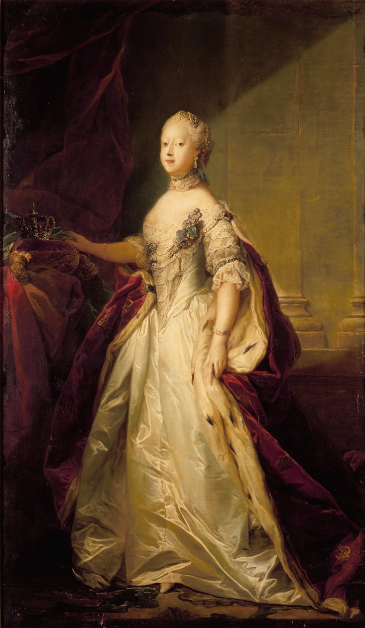 Louise of Great Britain, Queen of Denmark by Carl Gustaf Pilo