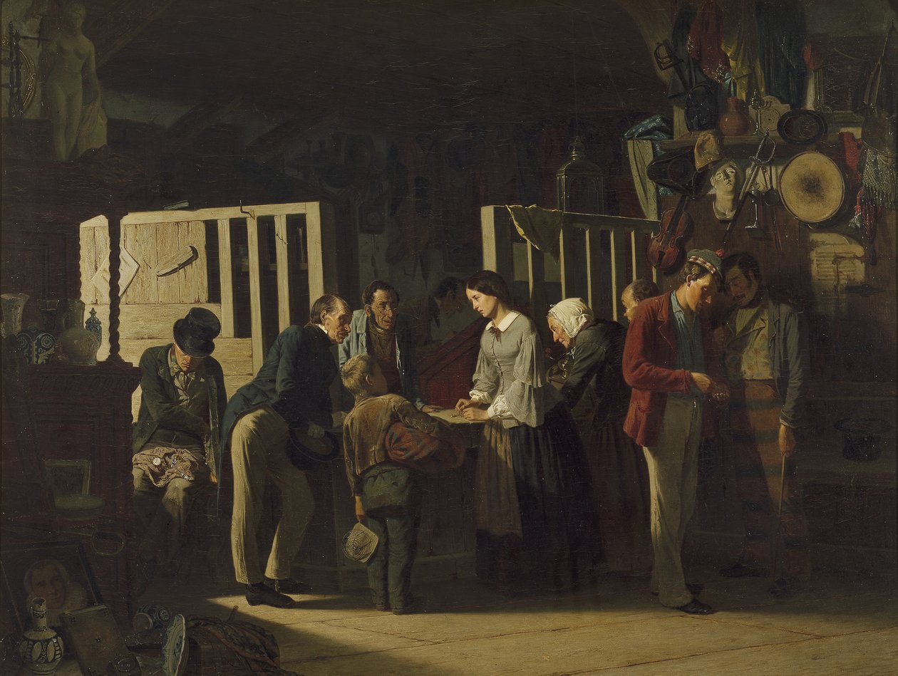The Pawn Shop II by Carl Hendrik d Unker