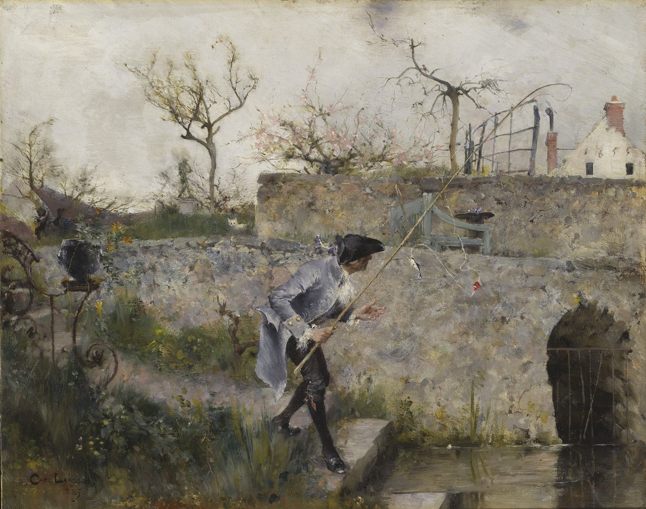 A Bite by Carl Larsson