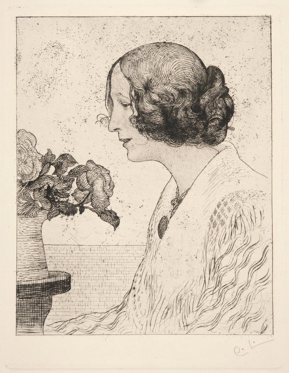 Anna Stina Alkman, née Rydell by Carl Larsson