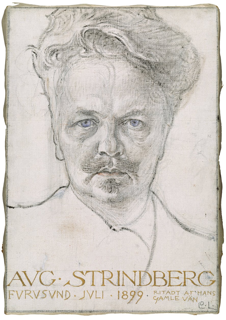 August Strindberg, 1899 by Carl Larsson