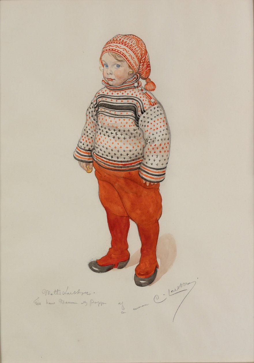 Matts Larsson by Carl Larsson