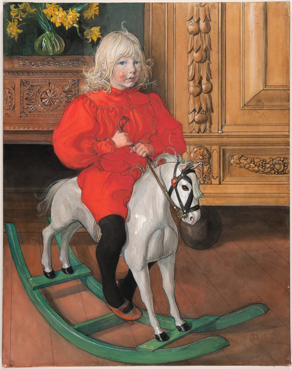 “Murre.” Portrait of Casimir Laurin by Carl Larsson