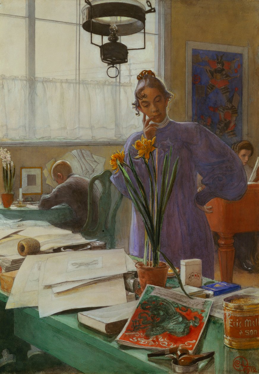My Wife by Carl Larsson