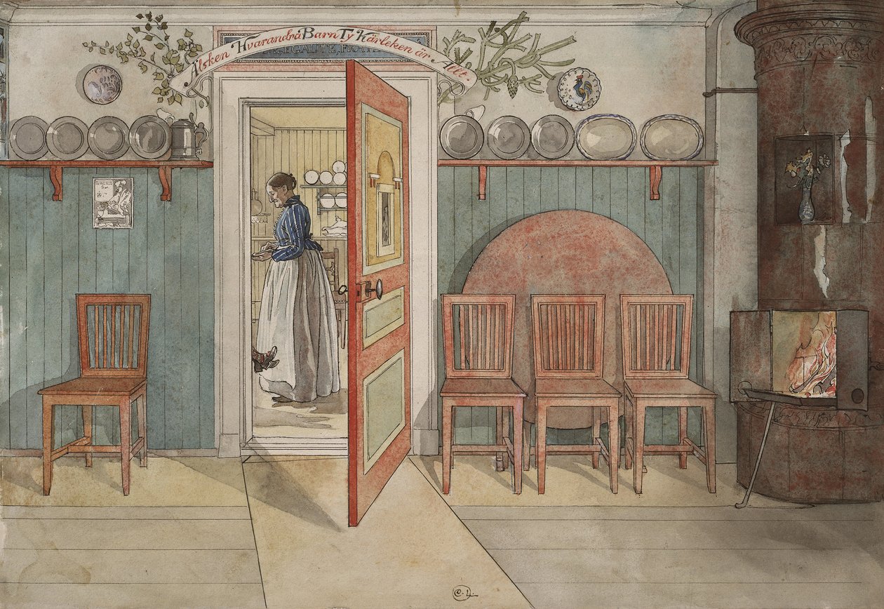 Old Anna, from A Home series by Carl Larsson