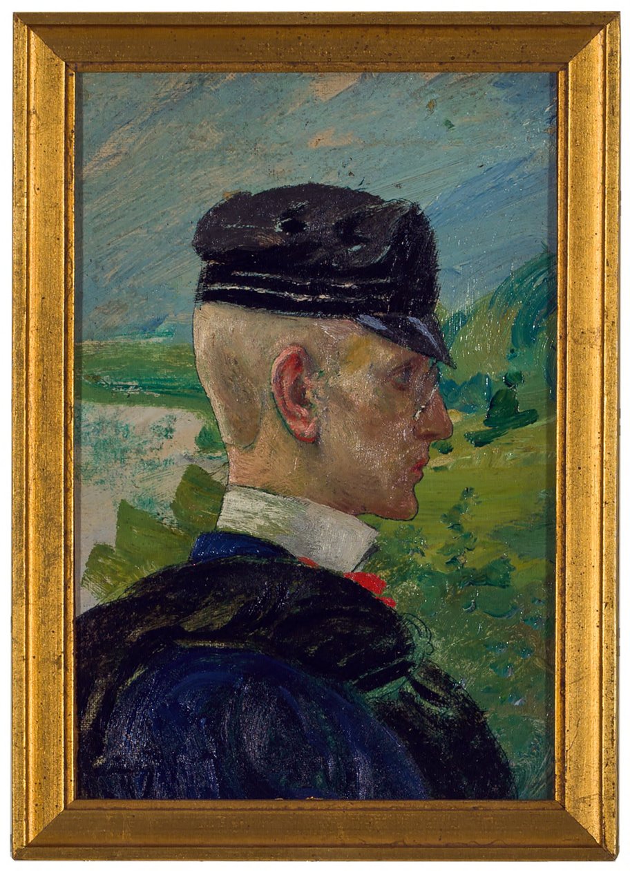 Portrait of a Boy. Study for Morning Prayers by Carl Larsson