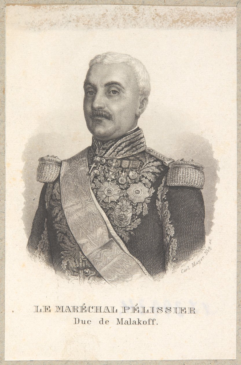 Jean Jacques Pelissier, Marshal by Carl Mayer