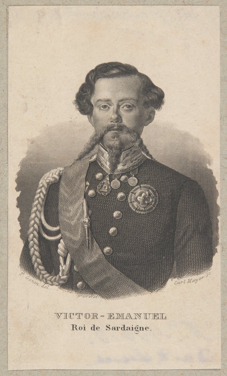 Victor Emmanuel I, King of Sardinia by Carl Mayer