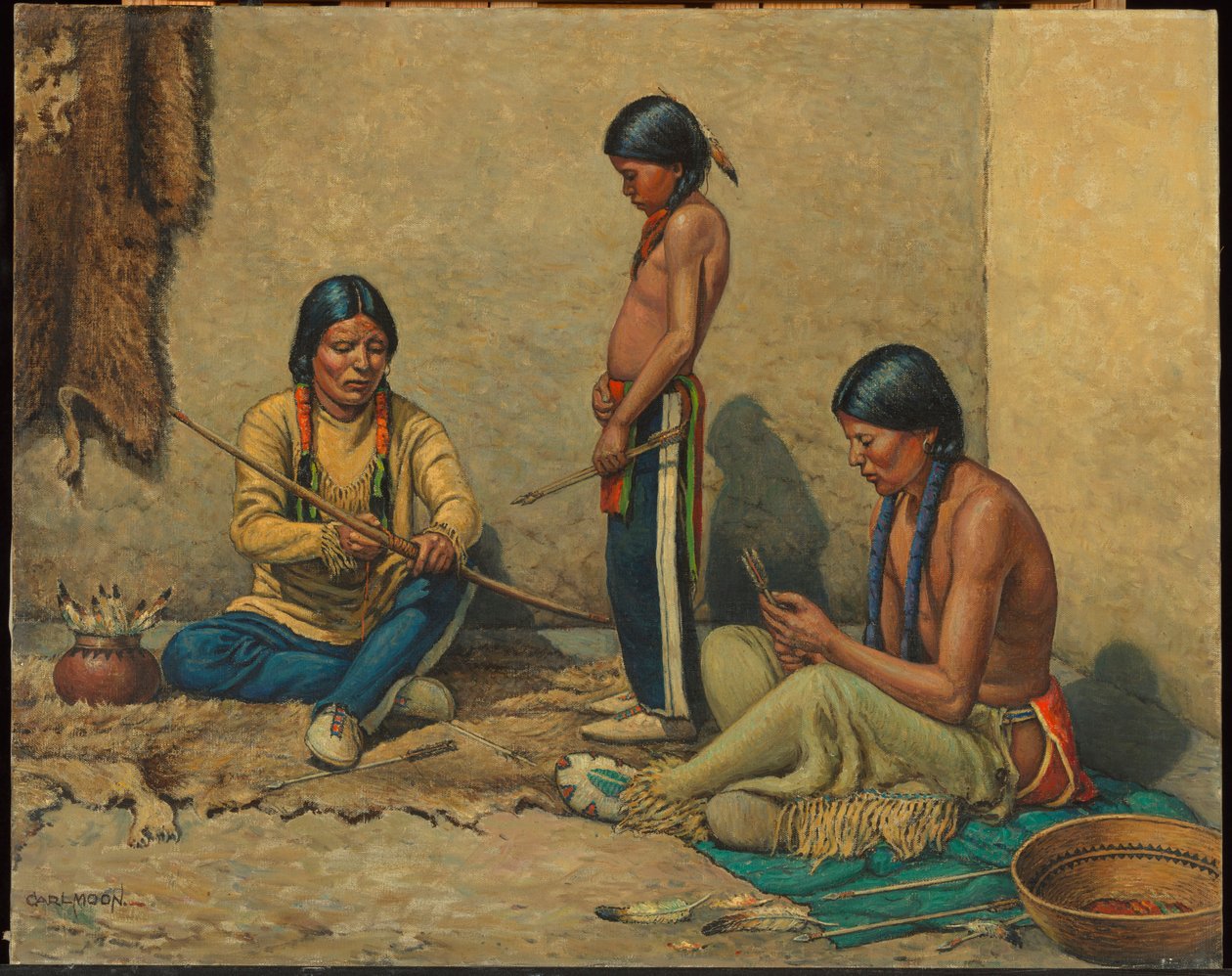 Arrow Makers by Carl Moon