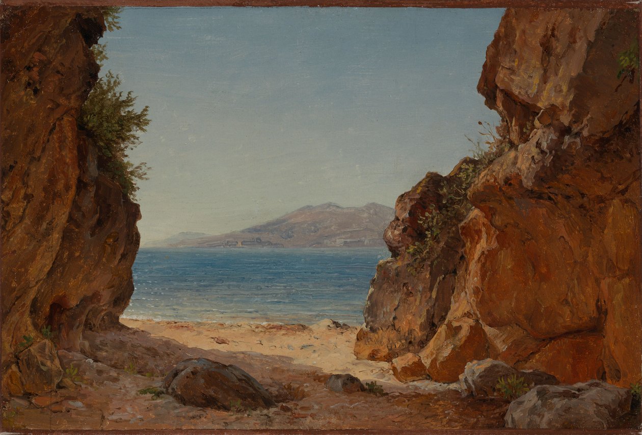 At the Gulf of La Spezia by Carl Morgenstern