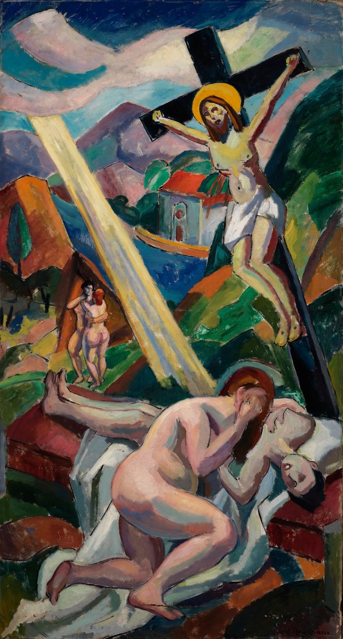 Crucifixion by Carl Newman