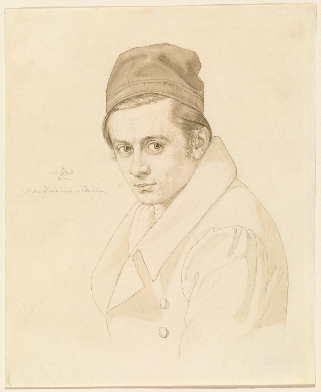 Adolf Zimmermann by Carl Oesterley