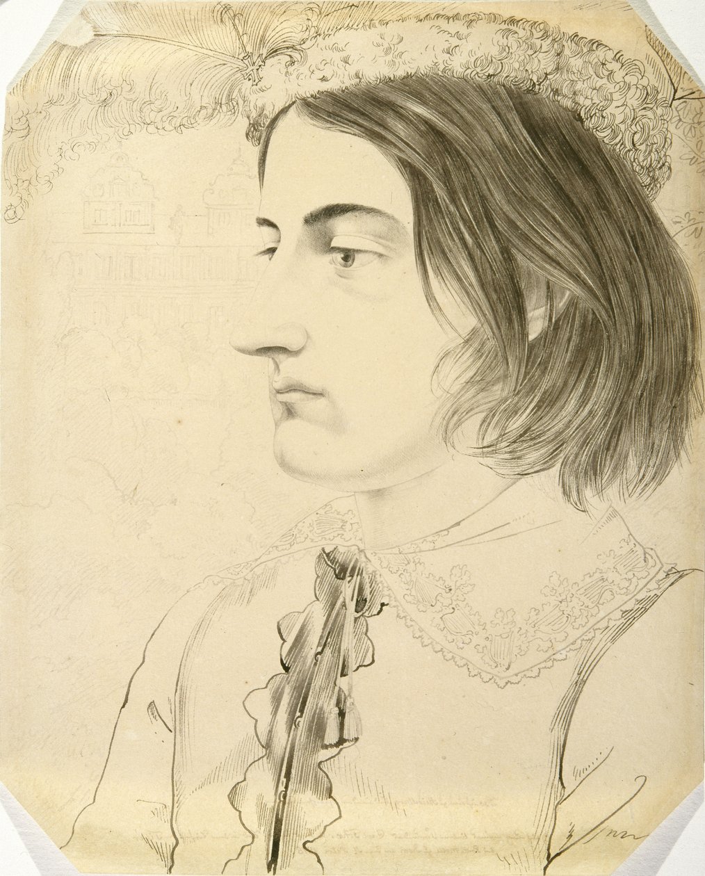 Ludwig Simon, Theological Student, 1816 by Carl Philipp Fohr