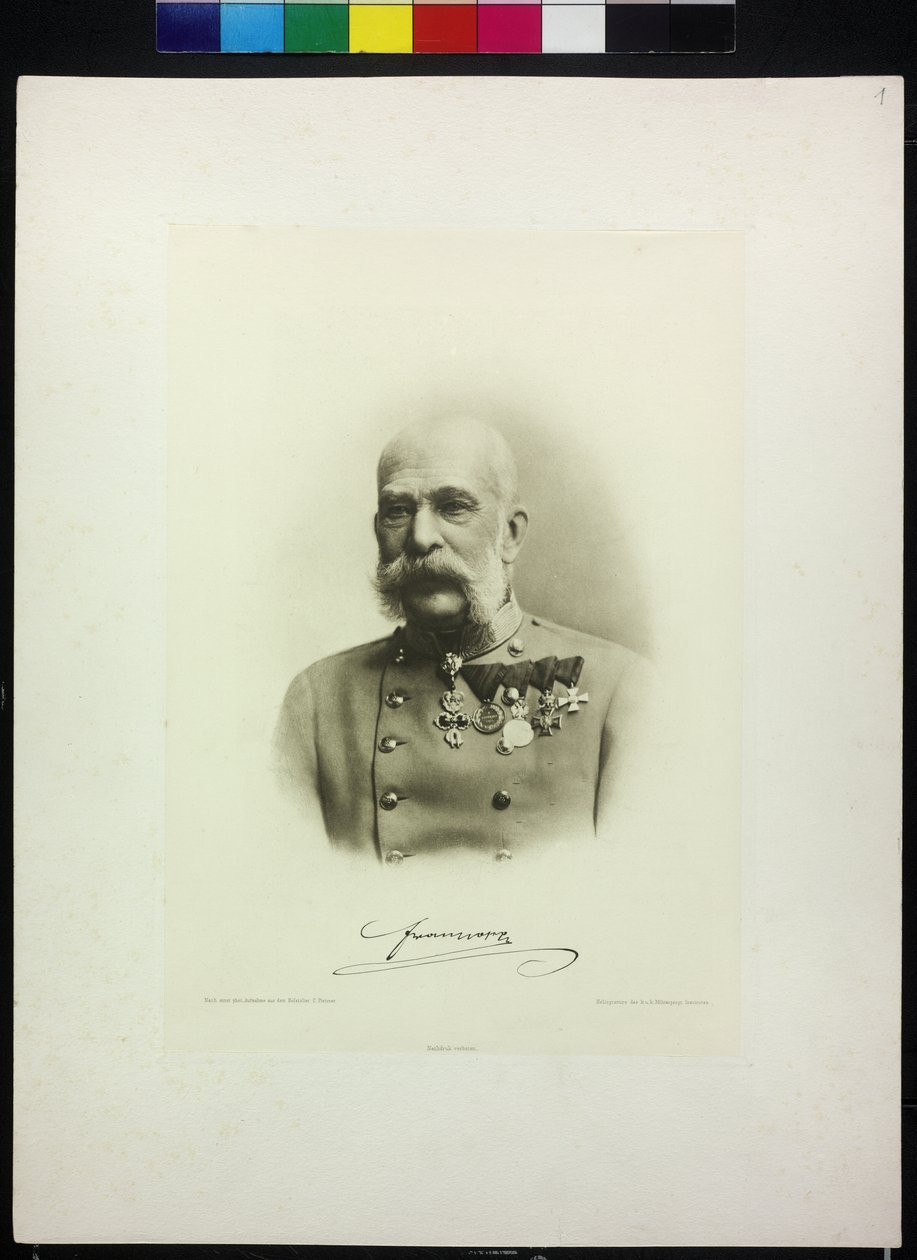 Emperor Franz Joseph I of Austria by Carl Pietzner