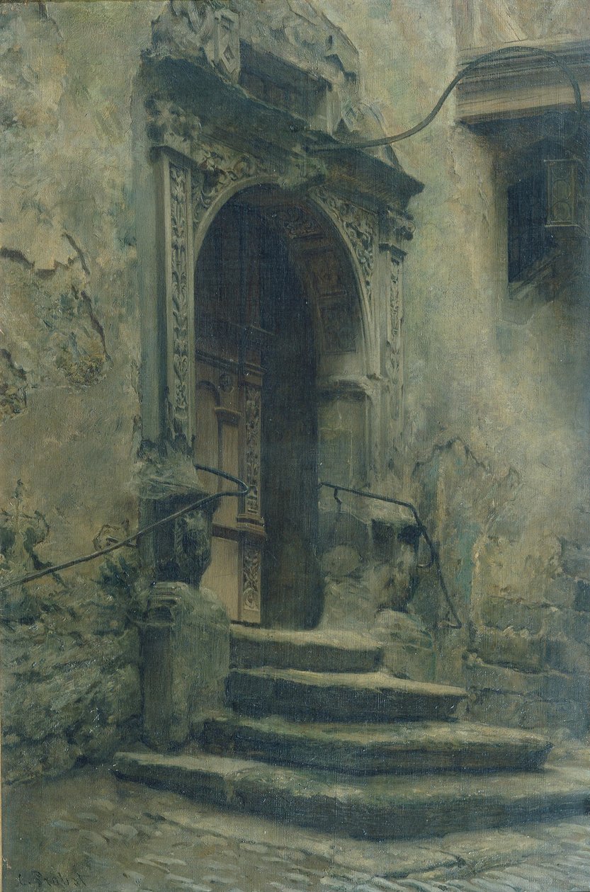 Town Hall in Rothenburg by Carl Probst