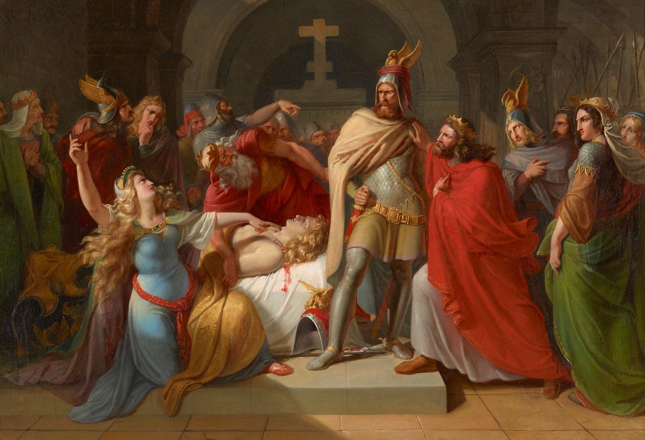 Kriemhild at Siegfried