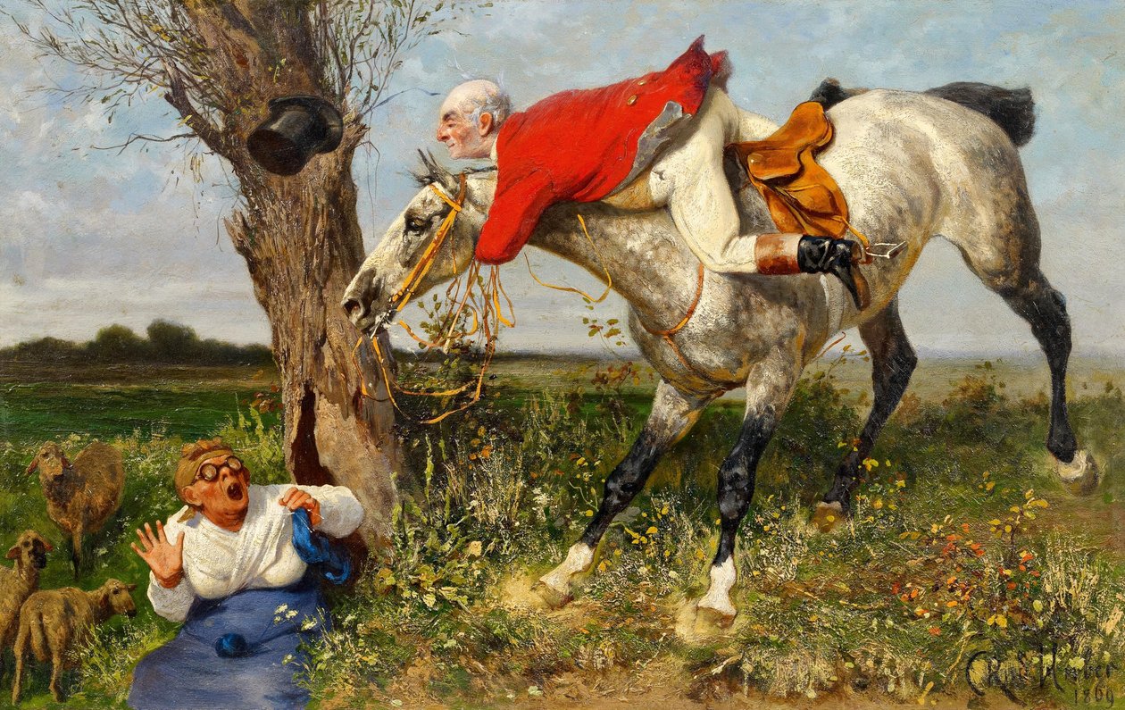 An Accidental Meeting by Carl Rudolf Huber
