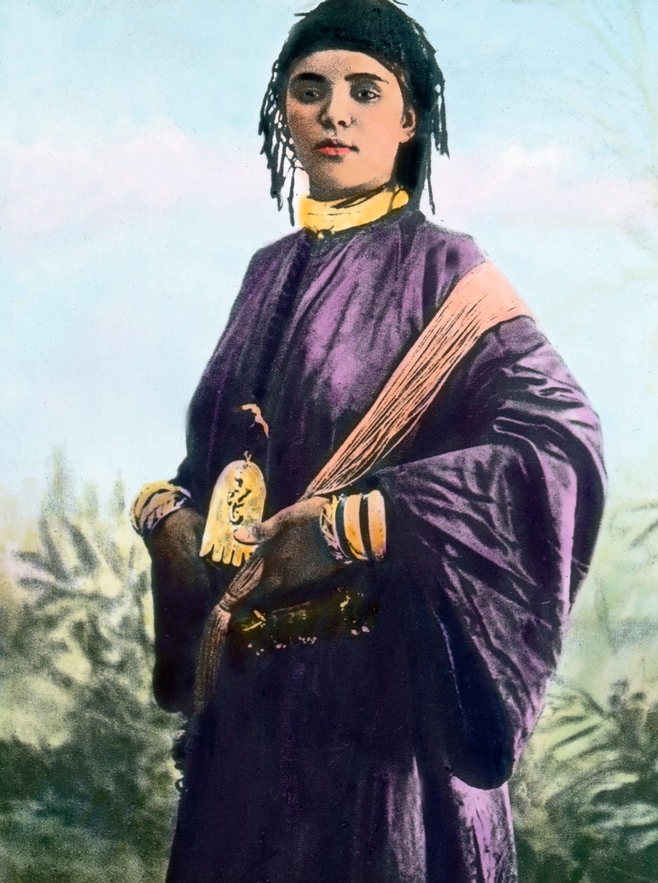 Portrait of a young woman, image date: circa 1910, Carl Simon Archive by Carl Simon