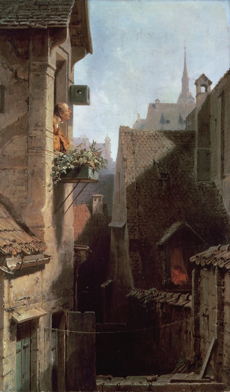 The Hypochondriac by Carl Spitzweg