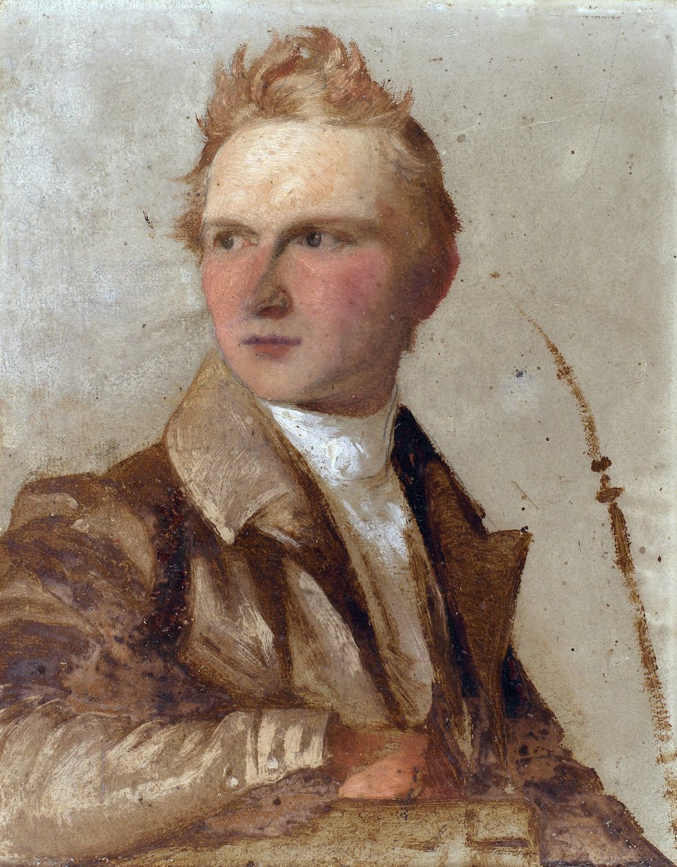Portrait of Wilhelm von Kuegelgen (1802-1867) by Carl Timoleon von Neff
