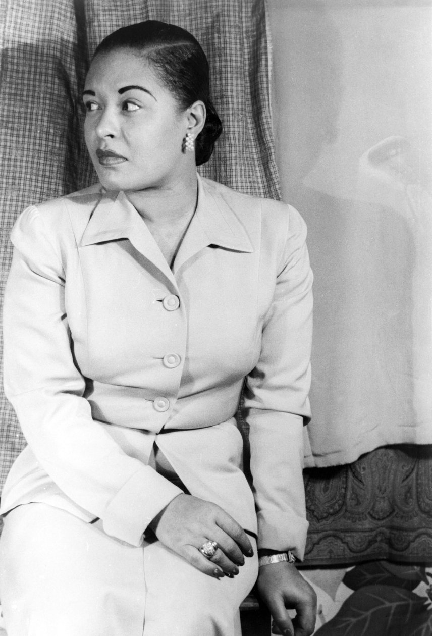 Billie Holiday (1915-1959) American jazz singer by Carl Van Vechten