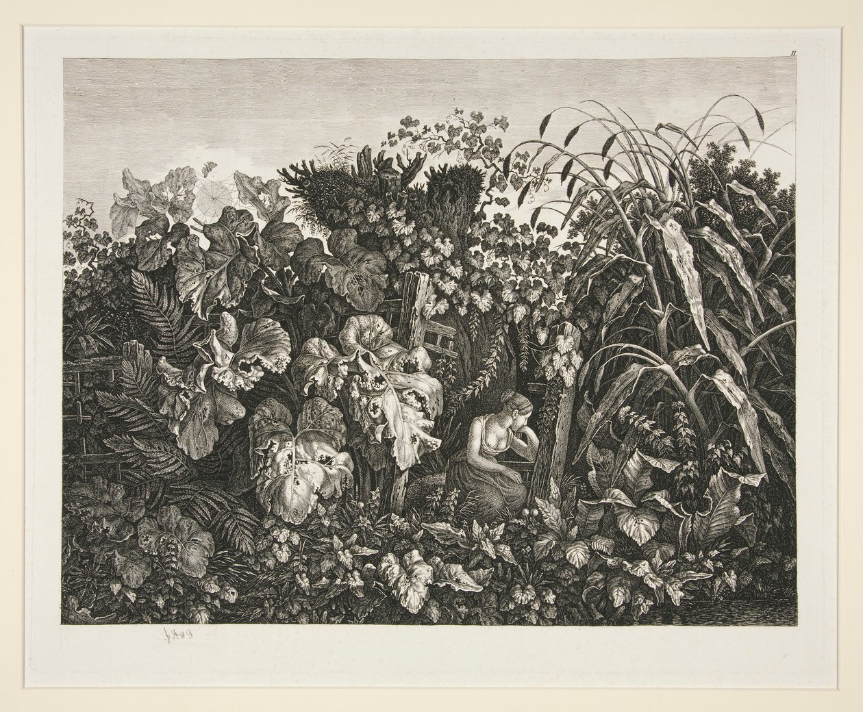 Landscape by Carl Wilhelm Kolbe the elder