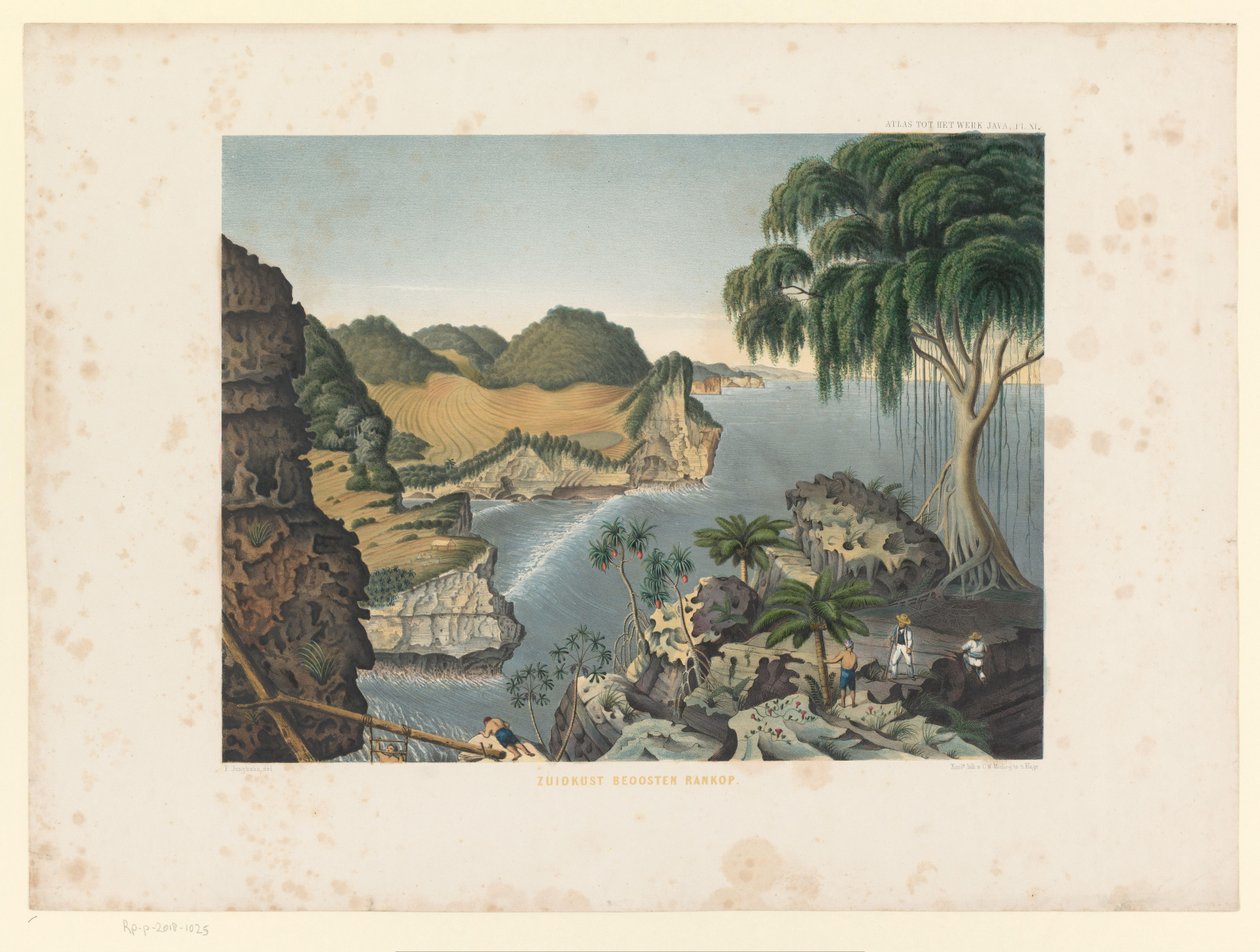View of the South Coast of Java (Atlas to the Work Java) by Carl Wilhelm Mieling (possibly)