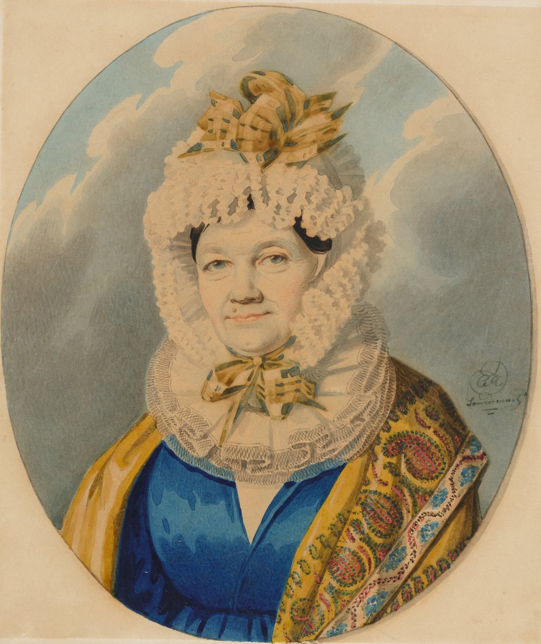 Countess Natalia Fyodorovna Gorchakova by Carl von Hampeln
