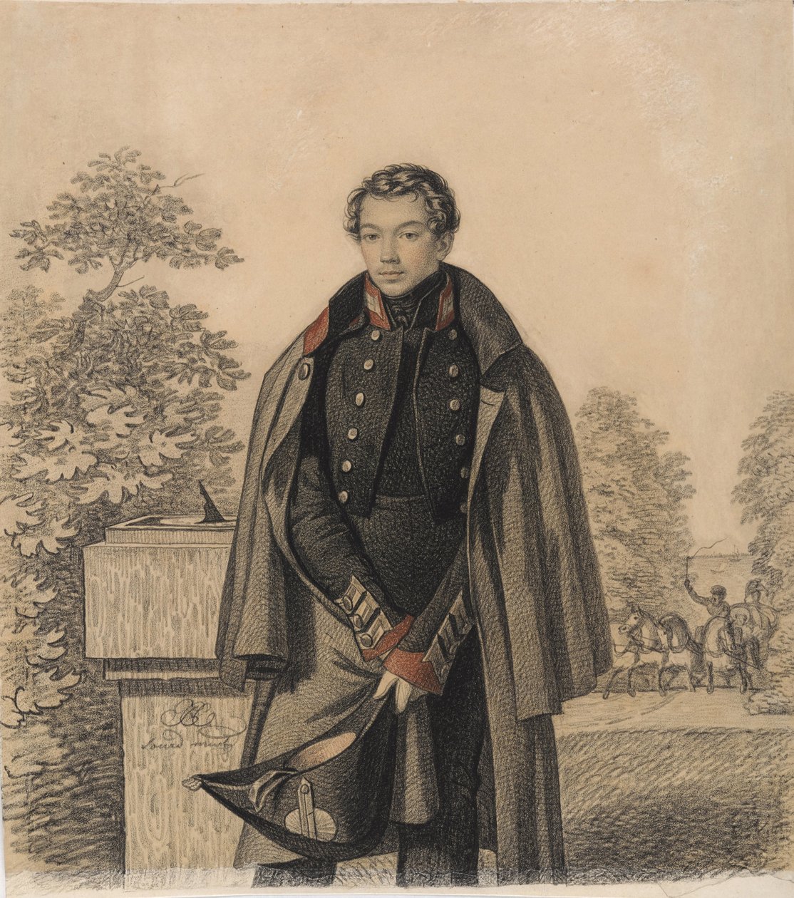 Portrait of A.W. Raevsky by Carl von Hampeln