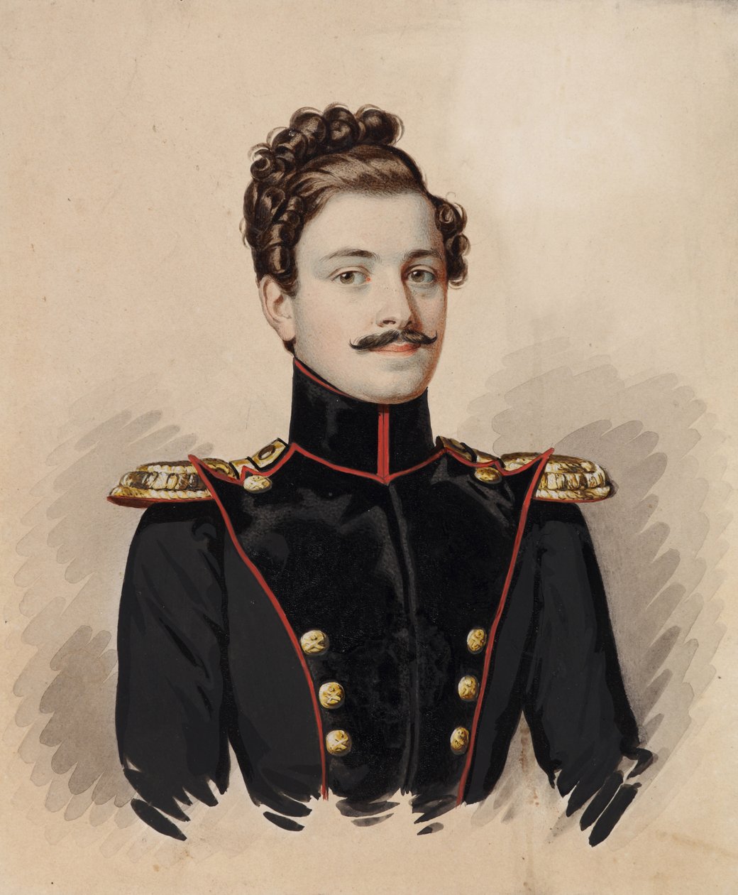 Portrait of Artemy Dmitrievich Raevsky by Carl von Hampeln