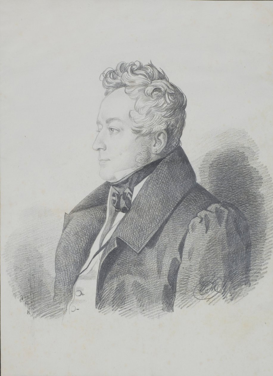 Portrait of Count Alexander Dmitrievich Olsufyev by Carl von Hampeln