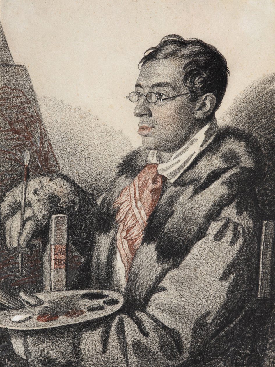 Self-Portrait, 1820-1823 by Carl von Hampeln