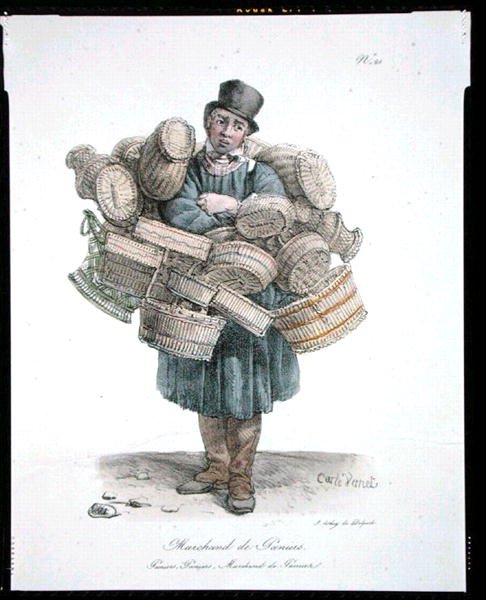 The Basket Seller, number 21 from 