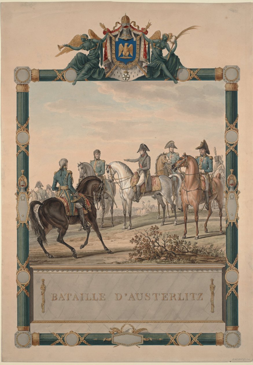 The Battle of Austerlitz on December 2, 1805 by Carle Vernet