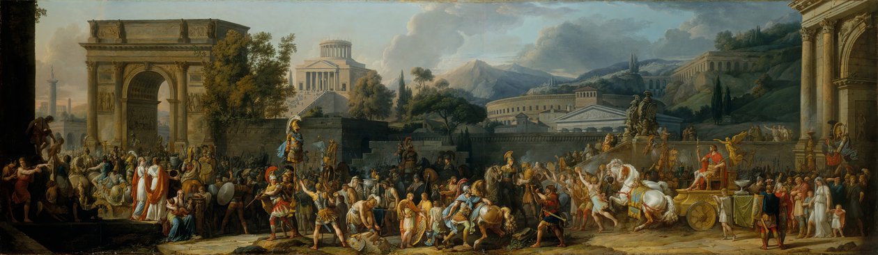 The Triumph of Aemilius Paulus, 1789 by Carle Vernet