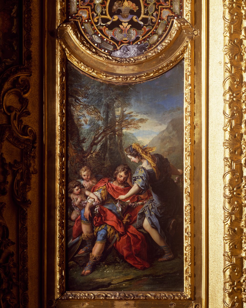 Armida Chaining Rinaldo, by Carle Van Loo, Royal Palace, Turin, Italy by Carle van Loo