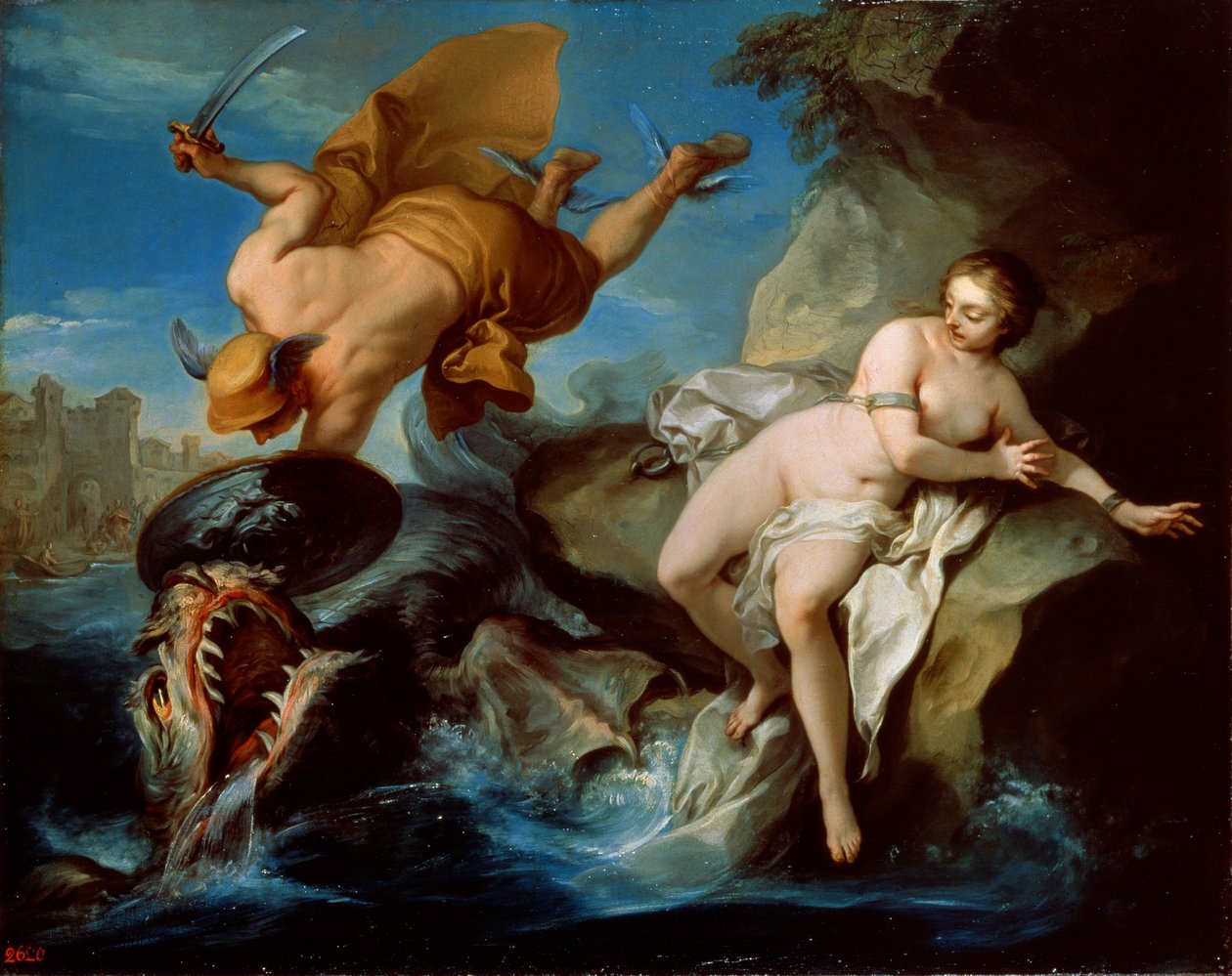 Perseus and Andromeda, 17th century by Carle van Loo