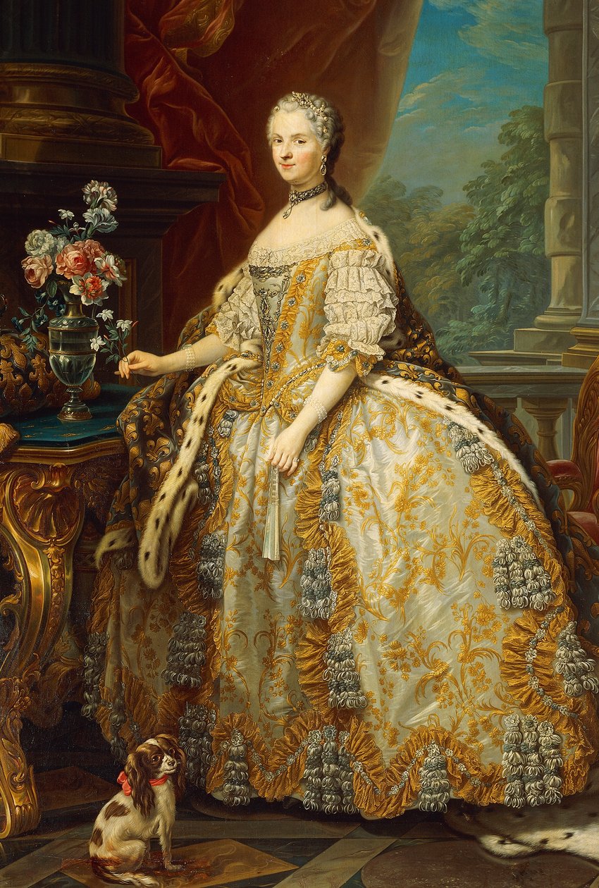 Portrait of Maria Leczinska or Leszczynska by Carle van Loo