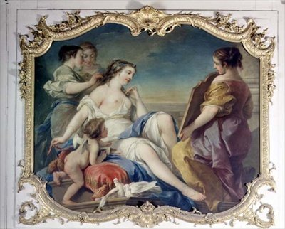 Venus at her Toilet by Carle van Loo