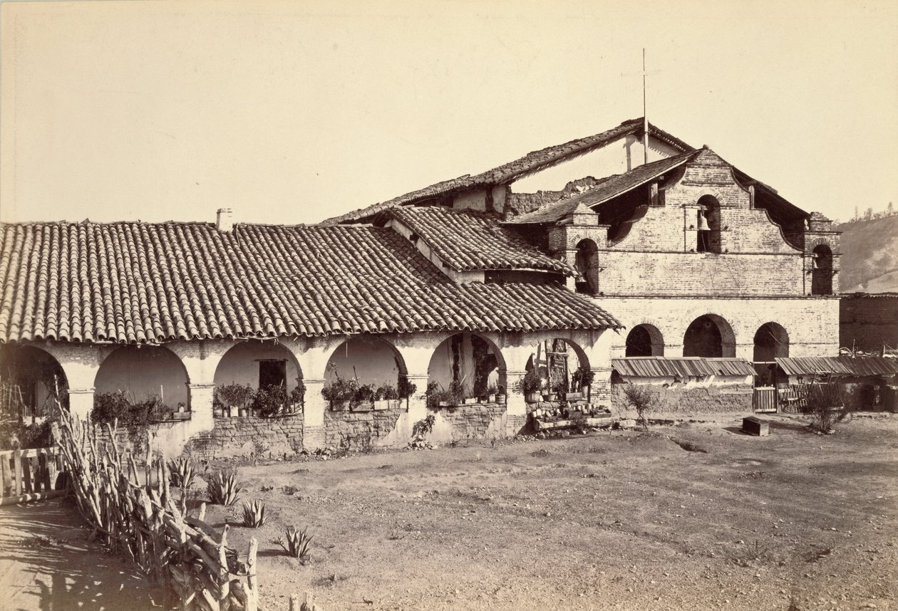Mission, San Antonio de Padua by Carleton E. Watkins