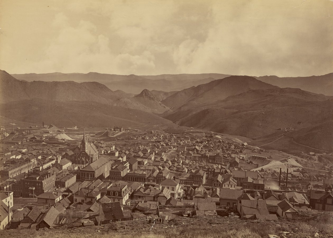 Virginia City, Nevada by Carleton E. Watkins