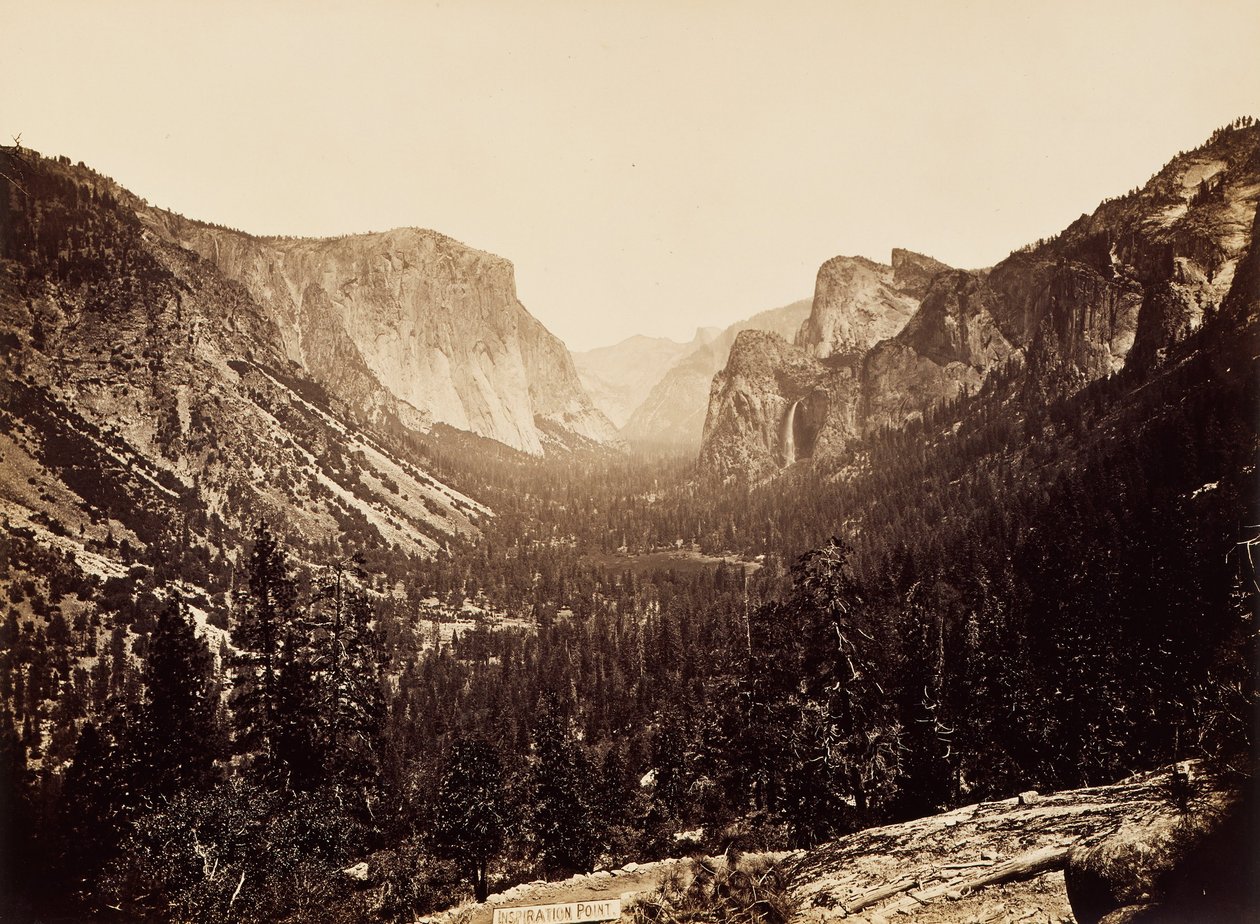 View from Inspiration Point by Carleton E. Watkins
