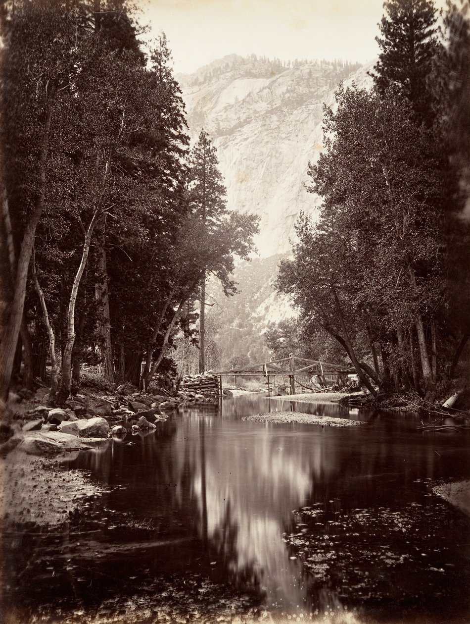 Eagle Point, 4,000 Feet, Yosemite by Carleton E. Watkins.