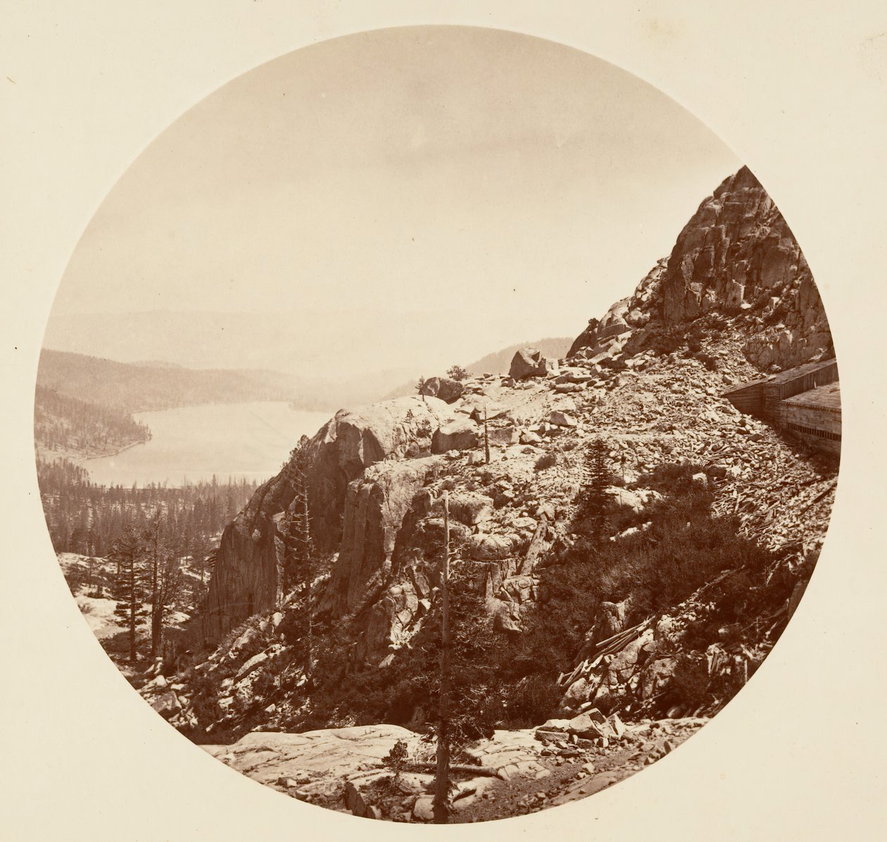 Donner Lake by Carleton Emmons Watkins