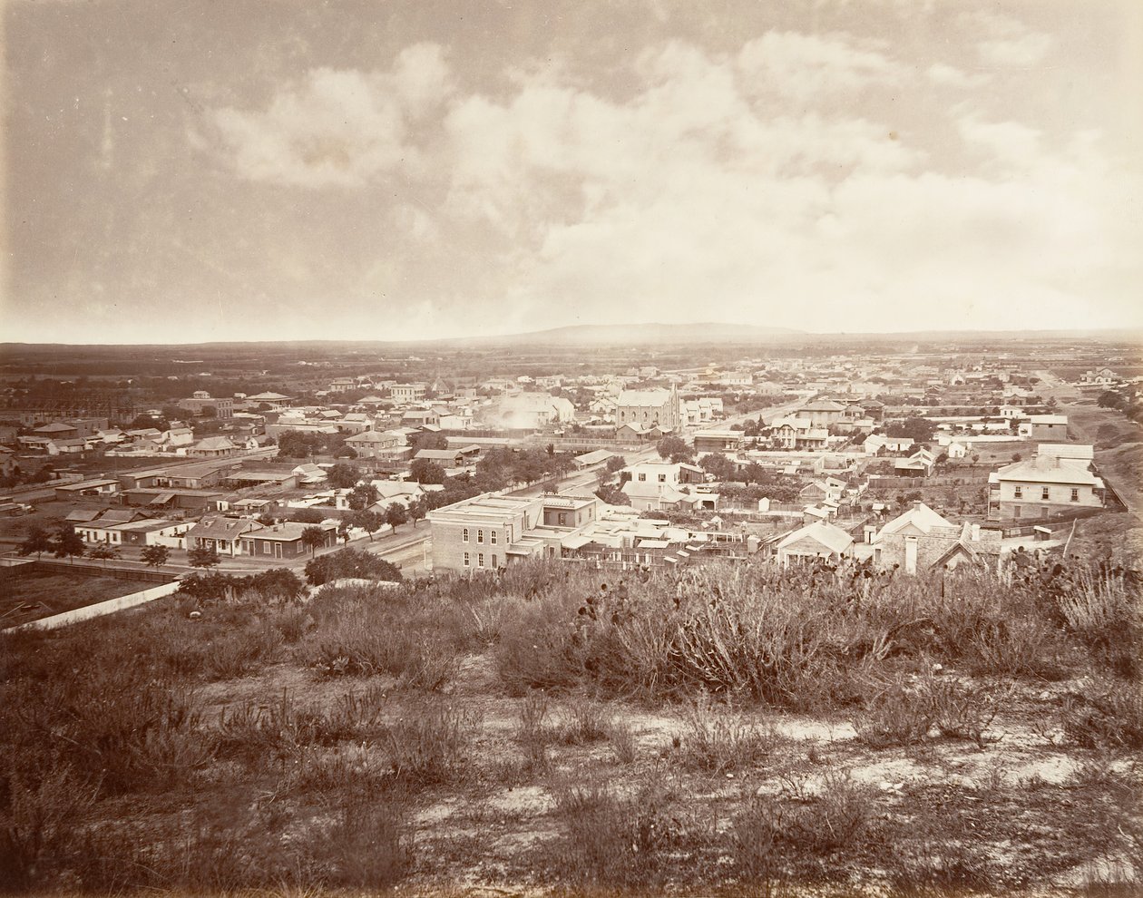 Los Angeles, 1876 by Carleton Emmons Watkins