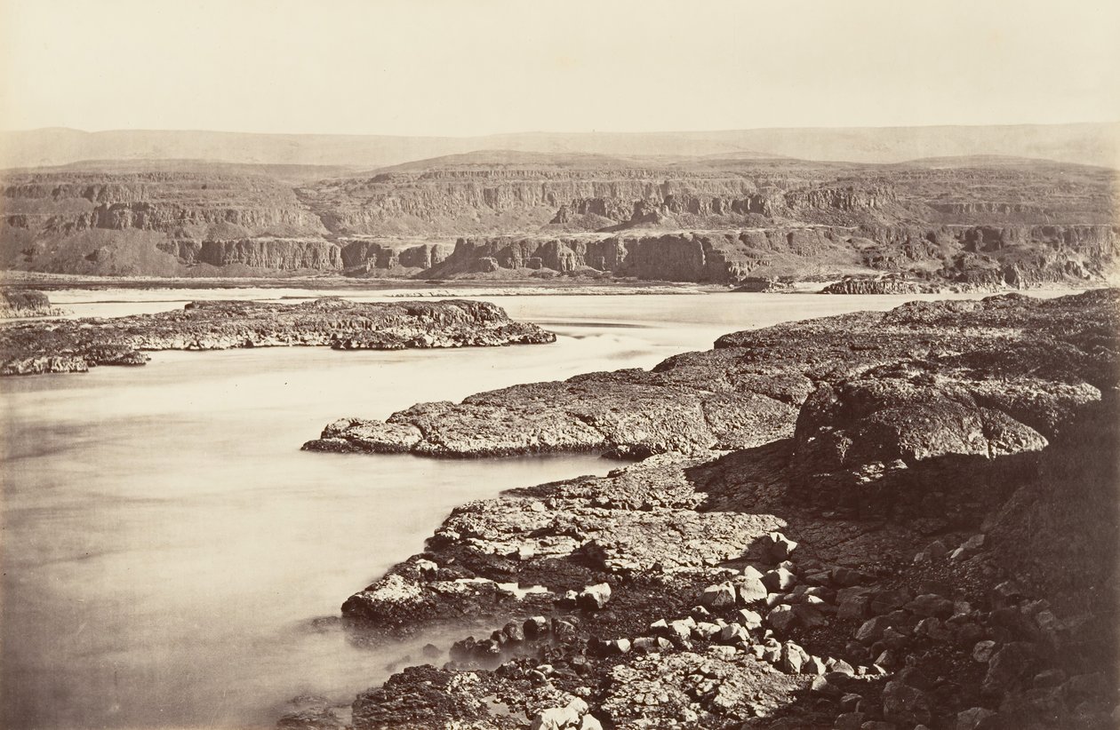Passage of the Dalles, Oregon by Carleton Emmons Watkins