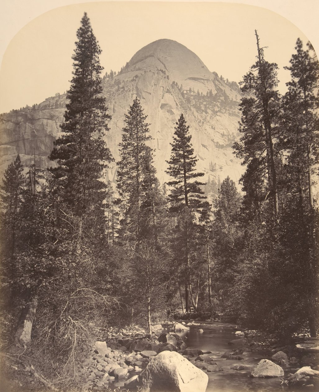 Tacoye, The North Dome, 3729 Feet by Carleton Emmons Watkins