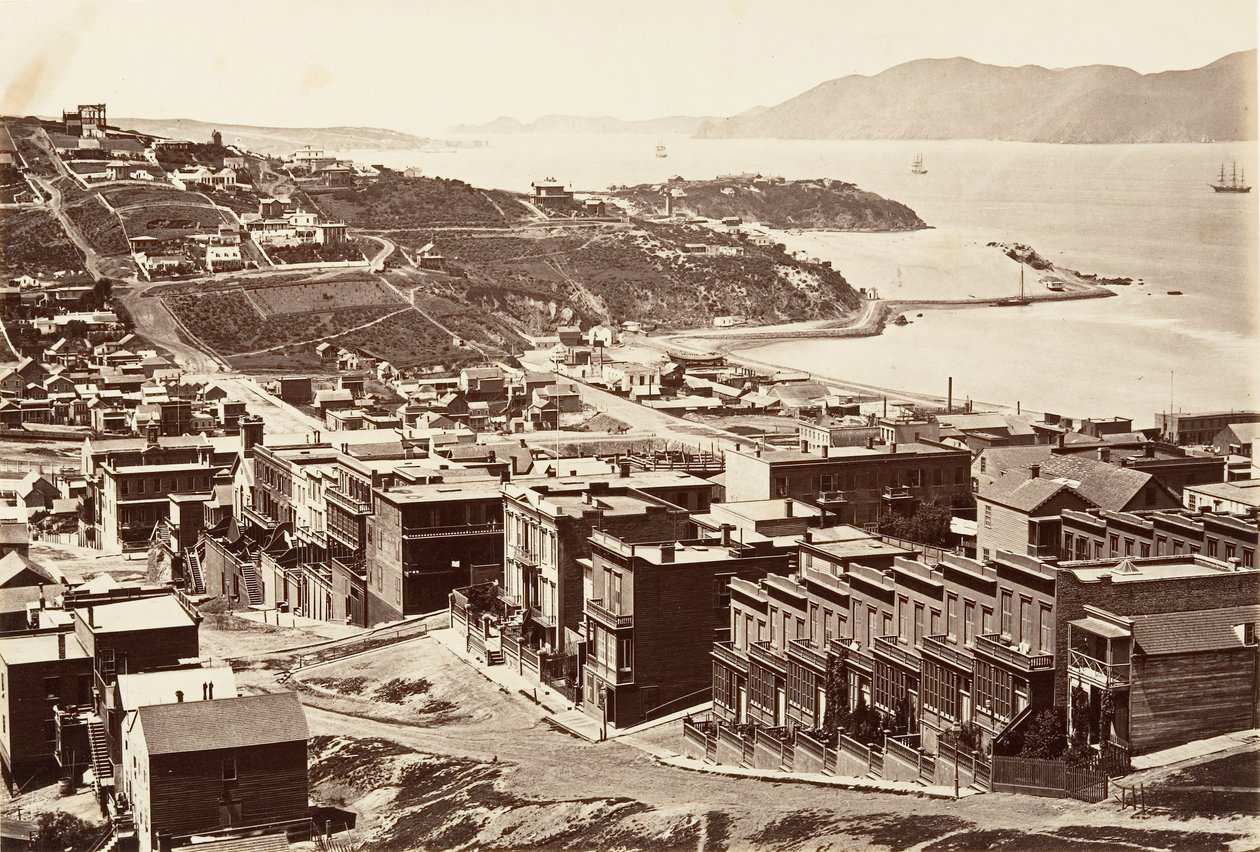 The Golden Gate, printed ca. 1876 by Carleton Emmons Watkins