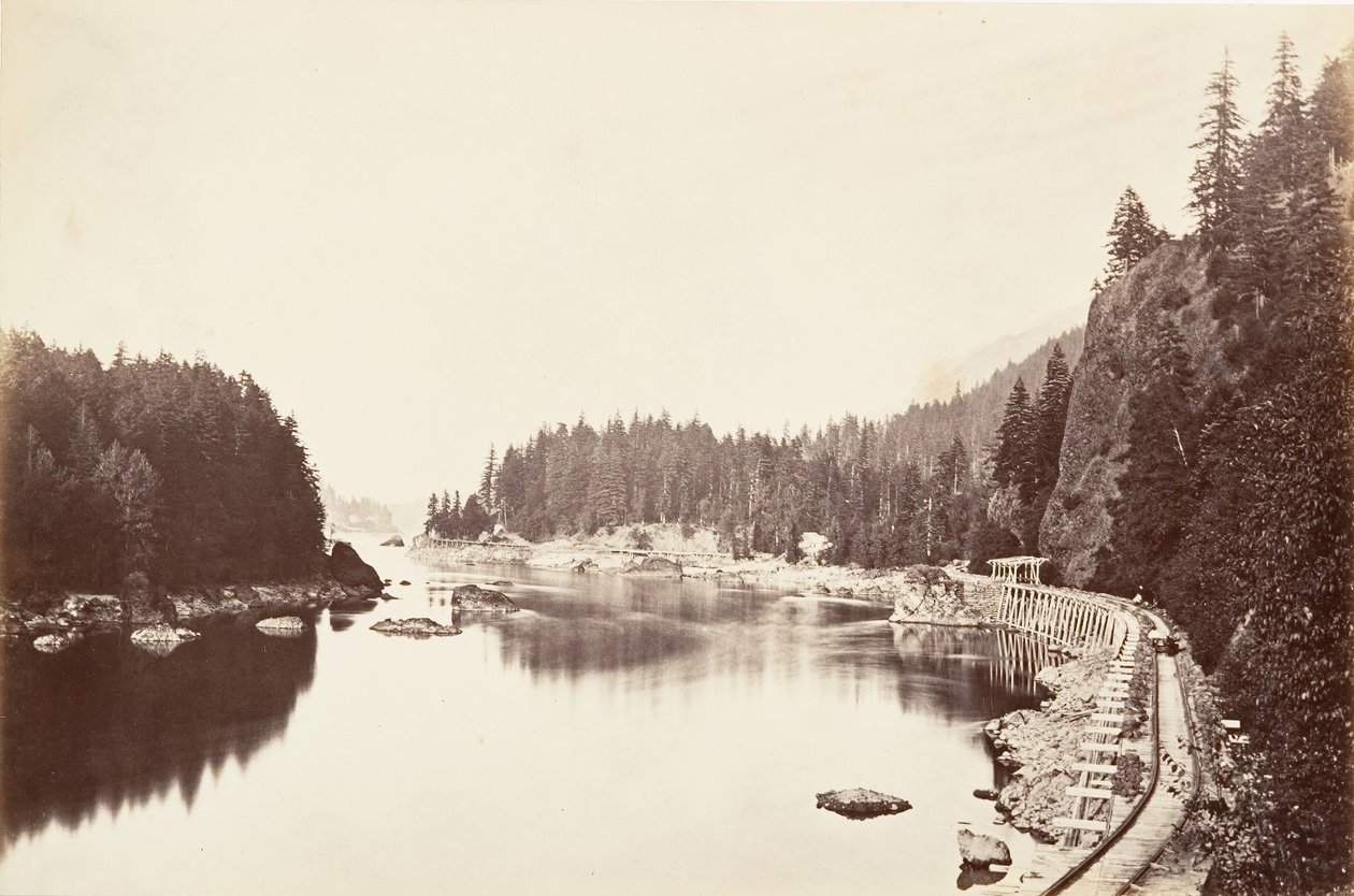 Tooth Bridge, Oregon by Carleton Emmons Watkins