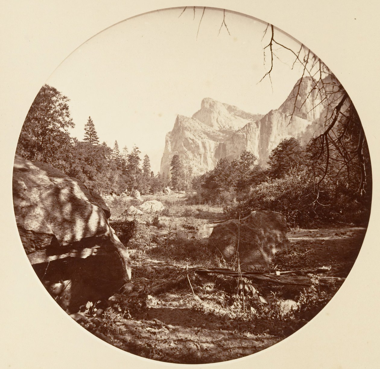 Yosemite National Park, California, ca. 1878 by Carleton Emmons Watkins
